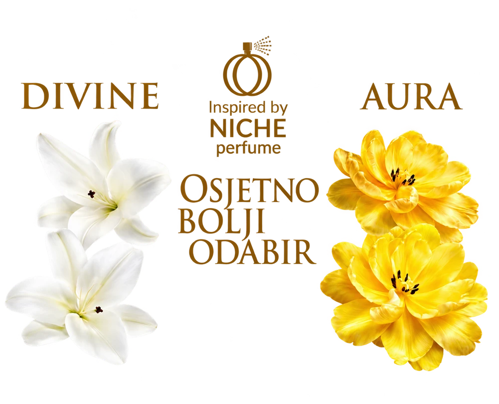 Violeta DIVINE i AURA, Inspired by NICHE perfume — Osjetno bolji odabir
